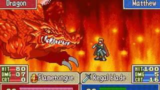 Fire Emblem  Matthew Soloing the Fire Dragon [upl. by Eissen]