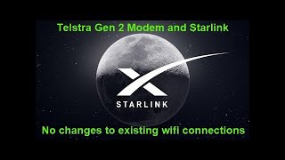 Starlink with Telstra modem seamless transfer from one to the other [upl. by Akcinehs249]