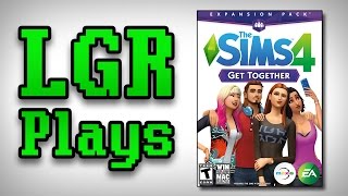 LGR Plays  The Sims 4 Get Together [upl. by Naam591]