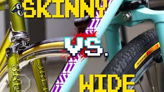 Skinny vs Wide Tires for Fixed Gear [upl. by Isidore325]