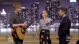 Caleb Lee Hutchinson Sings Johnny Cash Heart on Live with Kelly and Ryan [upl. by Leribag]