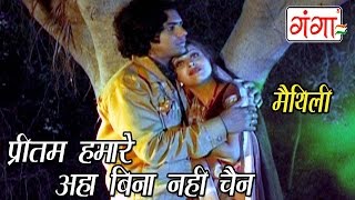 Maithili Song  प्रीतम हमारे अहा बिना नहीं चैन  Maithili Hit Song 2016 [upl. by Ocana]