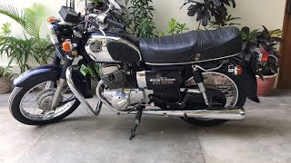 Honda Road Master CD 200 1981 classic bike after restoration kamransheikh7673 [upl. by Sillsby]