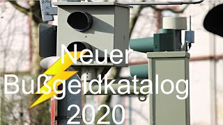 Neuer Bußgeldkatalog ab 28042020 [upl. by Ireland450]