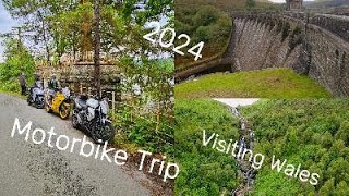 First Trip To Wales on Motorbikes 2024 first motovlog [upl. by Ahsaetan667]