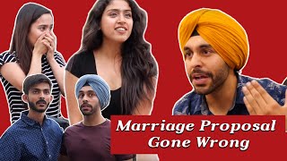 Marriage Proposal Gone Wrong feat Swagger Sharma  SahibNoor Singh [upl. by Kellene498]