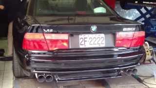 E31 850 Eisenmann race with x pipe test [upl. by Showker]