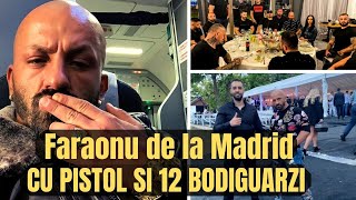 FARAONUL DE LA MADRID A VENIT LA UN BOTEZ CU 12 BODIGUARZI APOI SA INTALNIT CU CLANURILE DIN IASI [upl. by Gabrielson822]