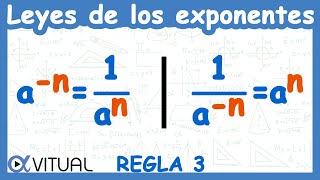 👉 Leyes de los Exponentes  Regla 3 [upl. by Andres]