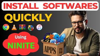 Install All Required Software Quickly in 1 Click  Using Ninite  2024 [upl. by Llahsram]