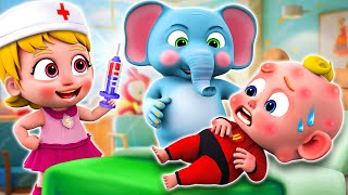 Time for a Shot 👩‍⚕️  The Vaccine Song 💊  Animal Version New  More✨ Nursery Rhymes amp Baby Songs [upl. by Okomom]