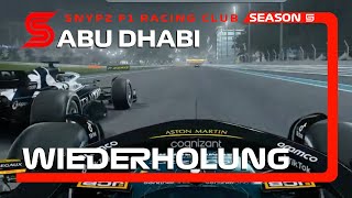 Wiederholung  🇦🇪 Abu Dhabi GP  Saison 5 Runde 10 [upl. by Bikales]