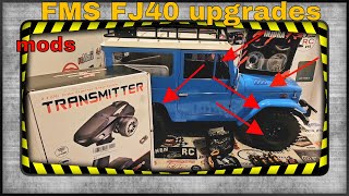 FMS fj40 land cruiser upgrades mods and after market parts [upl. by Kristie804]