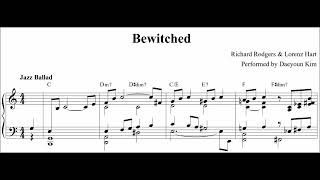 Ballad Jazz Piano Bewitched sheet music [upl. by Alansen]