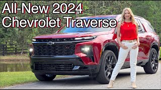 AllNew 2024 Chevrolet Traverse  Great value shockingly good [upl. by Jarrett966]