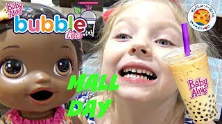 BABY ALIVE has a FUN DAY at the MALL The Lilly and Mommy Show The TOYTASTIC Sisters [upl. by Okechuku80]