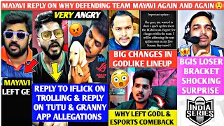 Mayavi on TUTU App Allegations  ANGRY😡BGIS Loser BRACKET Shocking News😱 Why 420 Left GODL🥵 Kronten😮 [upl. by Lydie]