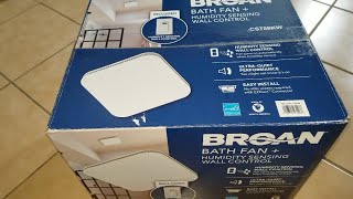 BROAN Bath Ventilation Exhaust Fan  Humidity Sensing Control Switch  Installation Guide [upl. by Lorn]