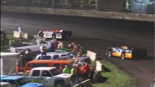 Dirt Track Racing  Late Model Cars  Iowa State Fair 2012 [upl. by Alahc627]