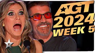 Americas Got Talent 2024 ALL AUDITIONS  Week 5 [upl. by Tonjes845]