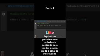 Python  looping dentro de um dicionário aula 1 python programação programacao dev software [upl. by Akcir]