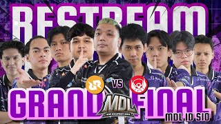 GRAND FINAL MDL S10  RRQ SENA VS BIGETRON BETA MLBBIDCreator [upl. by Verena723]