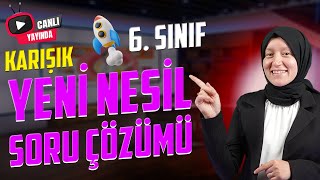 6 SINIF MATEMATİK  Yeni Nesil Soru Çözümü 2024 [upl. by Pease]