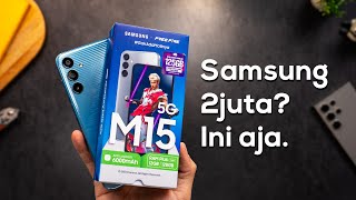 SPEK BAGUS GA HARUS MAHAL  Unboxing Samsung Galaxy M15 5G [upl. by Gundry]