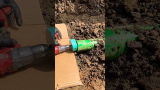 Beveling SDR sewer pipe to slide on fittings  best plumbing tools [upl. by Sulohcin]