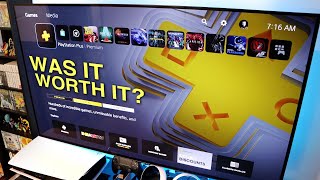 PS Plus Extra amp Premium 1 Year Later Review Game Quality Classics Streaming amp More [upl. by Ilahsiav]