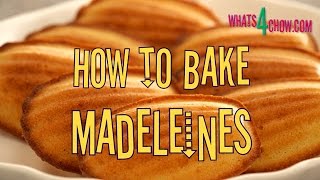 How to Bake Traditional Madeleines Original French Madeleines recipe  quick and easy [upl. by Melinda]