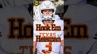 Ewers Looking to Hook the Heisman texas heisman collegefootball shorts youtubeshorts fyp live [upl. by Ajam]