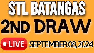 Stl results today 2nd DRAW September 08 2024 stl batangas LIVE [upl. by Photina]