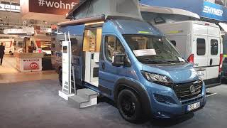 Hymer  Vorstellung HymerCar Free 600 mit Aufstelldach  CMT 2019 in Stuttgart  campertobi [upl. by Landbert]