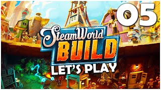 SteamWorld Build Lets Play Part 5  Repairing the Level 3 Mineshaft [upl. by Hyland]