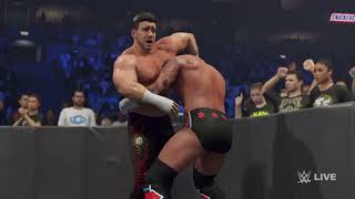 D2K24 Eddie Guererro defends the WWE Undisputed title against CM Punk SmackDown [upl. by Inaliak]