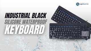 Meet our 107key Industrial Black Silicone Waterproof Keypad🚀 [upl. by Reivilo]