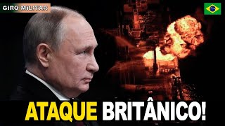 URGENTE Ataque Britânico contra Rússia Alemanha intercepta russos Mísseis dos EUA preocupa Moscou [upl. by Margaretta]