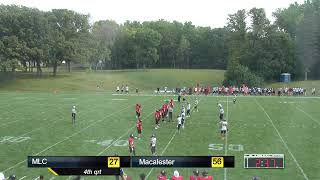 Football Vs Macalester [upl. by Granny]