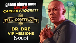 GTA Online Career Progress  The Contract VIP Dr Dre Tier 3 Challenges  Solo [upl. by Papert447]