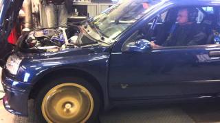 Renault Clio Williams 20 16v with maxi bodykit on Dyno [upl. by Ennayt]