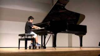 Yuuki 7 years old plays Debussy Golliwoggs CakeWalk from Childrens Corner [upl. by Ellis856]