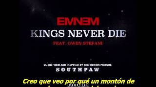 Eminem  Kings Never Die Subtitulado al español Audio original [upl. by Aleris]