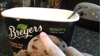 Breyers quotFrozen Dairy Dessertquot is not Ice Cream it doesnt even melt [upl. by Keane]