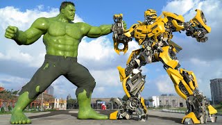 Transformers The Last Knight  Bumblebee vs Hulk Full Movie  Paramount Pictures HD 3 [upl. by Selinda]