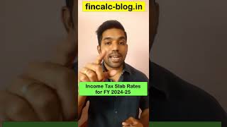 Income Tax Slabs 202425  Old vs New Tax Regime shorts fincalc [upl. by Gar]