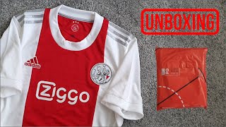 202122 Ajax home shirt Unboxing amp Review [upl. by Inod885]