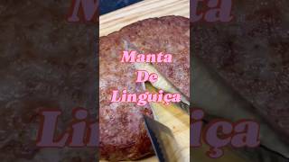 Manta de Linguiça Recheada 😋 receita linguiça lanchepratico [upl. by Joo]