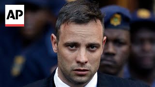 Olympic sprinter Oscar Pistorius released from prison on parole [upl. by Deelaw]