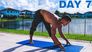 INTRO to FORWARD FOLD amp SURRENDER YOGA 10 Days Yoga Challenge Day 7 [upl. by Eca]